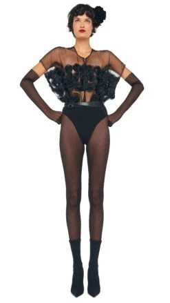 SUPER OS SLEEVELESS BF BODYSUIT -Norma Kamali 8 27 24nk03308