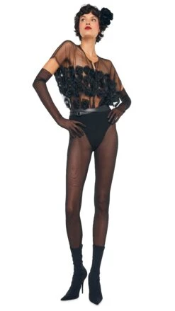 SUPER OS SLEEVELESS BF BODYSUIT -Norma Kamali 8 27 24nk03324