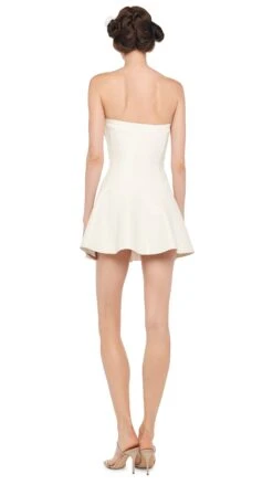 STRAPLESS GRACE MINI DRESS -Norma Kamali 8 27 24nk03379