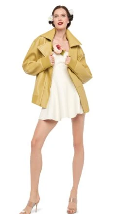 STRAPLESS GRACE MINI DRESS -Norma Kamali 8 27 24nk03446