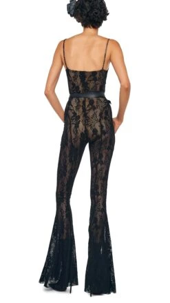 UNDERWIRE FISHTAIL JUMPSUIT W/ BODYSUIT 13 UNDERWIRE FISHTAIL JUMPSUIT W/ BODYSUIT -Norma Kamali 8 27 24nk04185