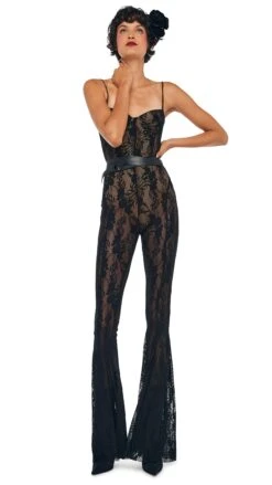 UNDERWIRE FISHTAIL JUMPSUIT W/ BODYSUIT 15 UNDERWIRE FISHTAIL JUMPSUIT W/ BODYSUIT -Norma Kamali 8 27 24nk04213