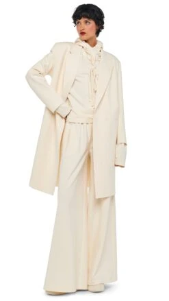 OS RAGLAN SLEEVE HOODED TOP -Norma Kamali 8 27 24nk04773 d4919227 0c43 4698 9cc5 5cfd87f28925