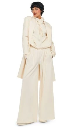 OS RAGLAN SLEEVE HOODED TOP -Norma Kamali 8 27 24nk04824 3b06ae10 fc1e 4f1e a2e2 950497df76c2