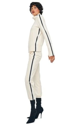 SIDE STRIPE JOG PANT -Norma Kamali 8 27 24nk05057