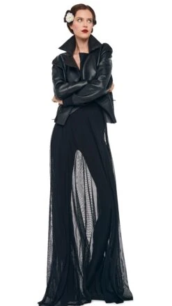 UNDERWIRE GOWN W/ CATSUIT 18 UNDERWIRE GOWN W/ CATSUIT -Norma Kamali 8 27 24nk05462