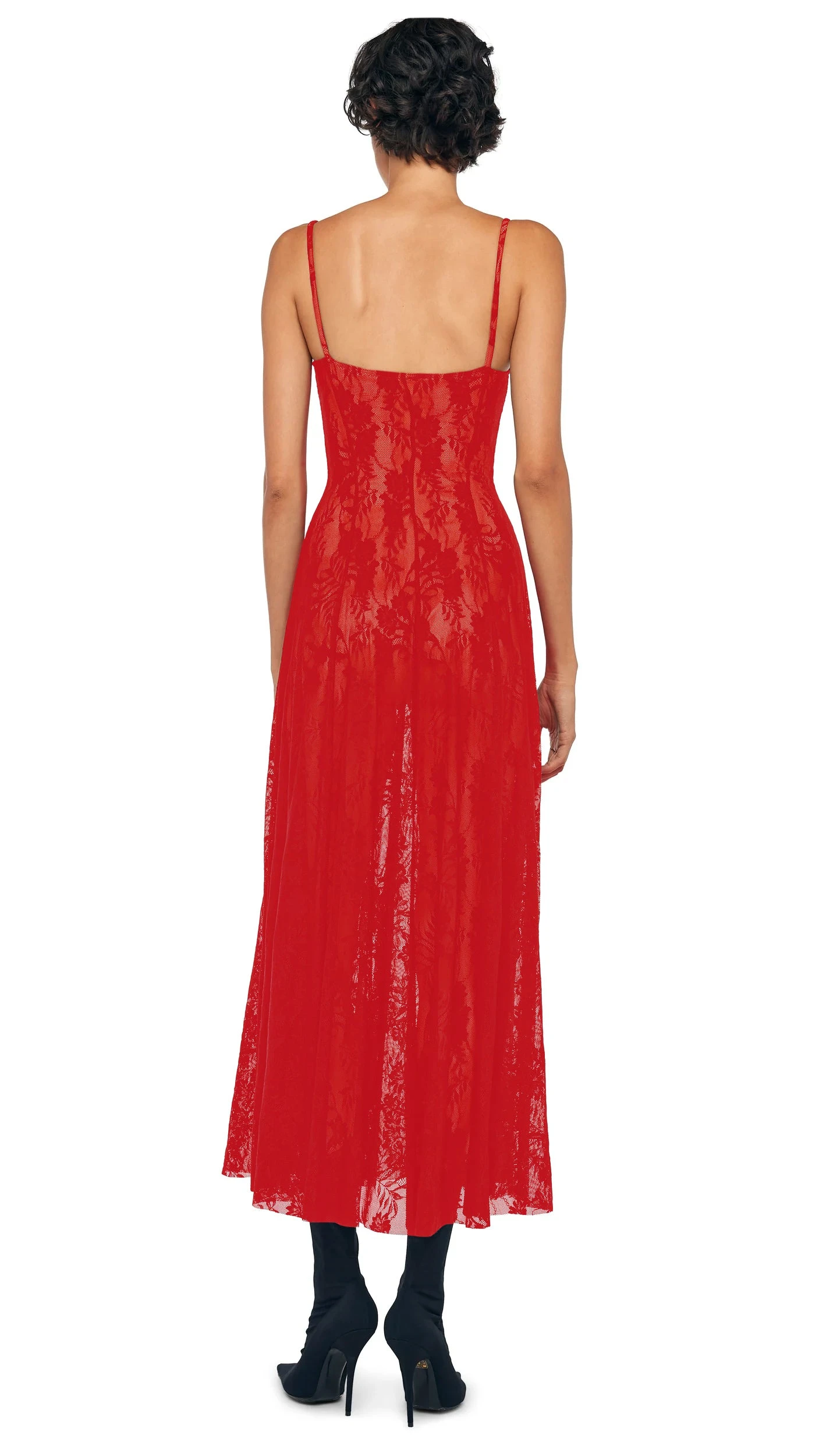 UNDERWIRE MIDCALF DRESS W/ BODYSUIT 3 UNDERWIRE MIDCALF DRESS W/ BODYSUIT - Image 3