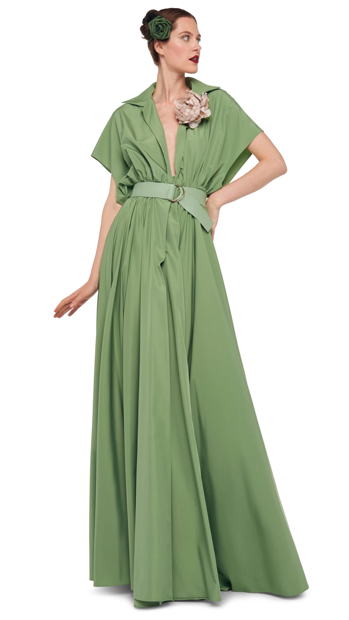 SUPER OS SLEEVELESS BF NK SHIRT FLARED GOWN 6 SUPER OS SLEEVELESS BF NK SHIRT FLARED GOWN - Image 6