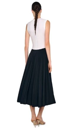 FLARED SKIRT TO MIDCALF -Norma Kamali 8 27 25s26nk18494