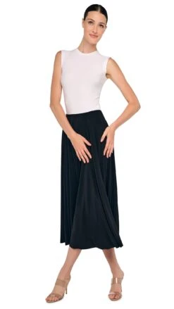 FLARED SKIRT TO MIDCALF -Norma Kamali 8 27 25s26nk18504