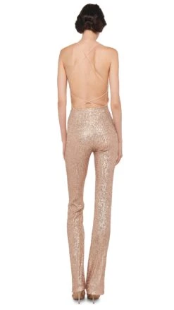 BOOT PANT W/O WAISTBAND 19 BOOT PANT W/O WAISTBAND -Norma Kamali 8 28 24nk09719