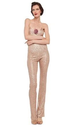 BOOT PANT W/O WAISTBAND 20 BOOT PANT W/O WAISTBAND -Norma Kamali 8 28 24nk09741