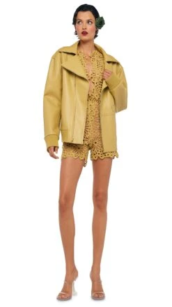 RECTANGLE JUMPSHORT -Norma Kamali 8 28 24nk10735