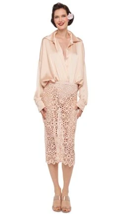 STRAIGHT SKIRT TO KNEE 19 STRAIGHT SKIRT TO KNEE -Norma Kamali 8 28 24nk11290