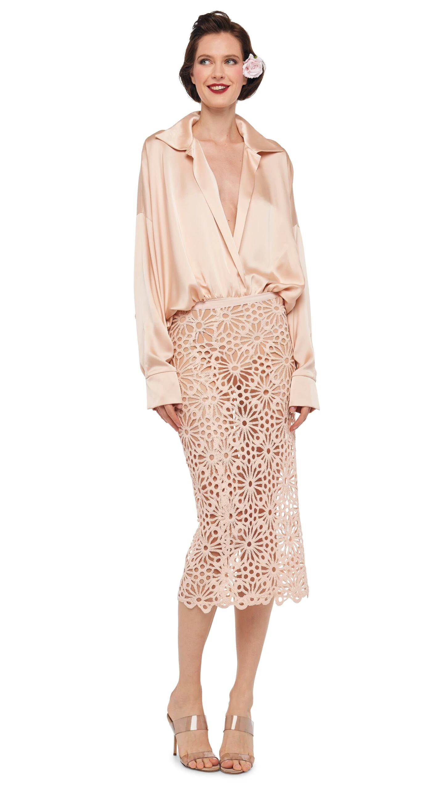 STRAIGHT SKIRT TO KNEE 10 STRAIGHT SKIRT TO KNEE - Image 10