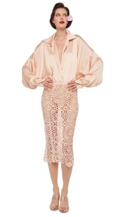 STRAIGHT SKIRT TO KNEE 23 STRAIGHT SKIRT TO KNEE -Norma Kamali 8 28 24nk11318