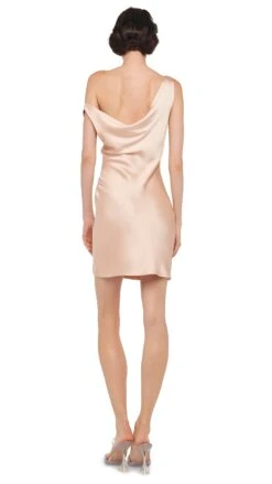 DROP SHOULDER MARIA MINI DRESS 9 DROP SHOULDER MARIA MINI DRESS -Norma Kamali 8 28 24nk11499