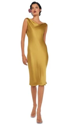 SLEEVELESS LOW BACK DRAPE DRESS 12 SLEEVELESS LOW BACK DRAPE DRESS -Norma Kamali 8 28 24nk11770