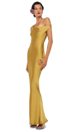 DROP SHOULDER MARIA GOWN 11 DROP SHOULDER MARIA GOWN -Norma Kamali 8 28 24nk12211