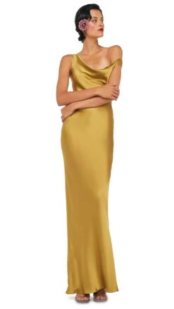 DROP SHOULDER MARIA GOWN 12 DROP SHOULDER MARIA GOWN -Norma Kamali 8 28 24nk12222