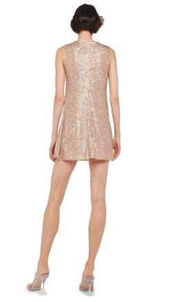 SLEEVELESS SWING MINI DRESS 12 SLEEVELESS SWING MINI DRESS -Norma Kamali 8 28 24nk12521