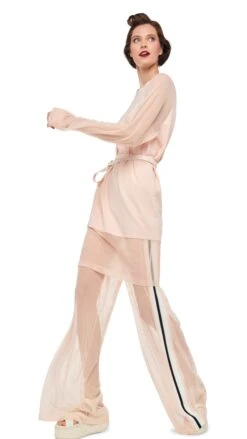 SIDE STRIPE ELEPHANT PANT 23 SIDE STRIPE ELEPHANT PANT -Norma Kamali 8 28 24nk12949