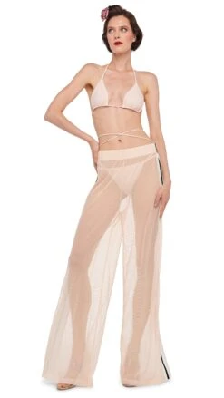 SIDE STRIPE ELEPHANT PANT 17 SIDE STRIPE ELEPHANT PANT -Norma Kamali 8 28 24nk13925