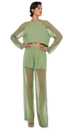 BF ELEPHANT SWEATPANT W/ MESH -Norma Kamali 8 28 24nk14350 fbbce049 c062 4dfc 97af aa689aa22572