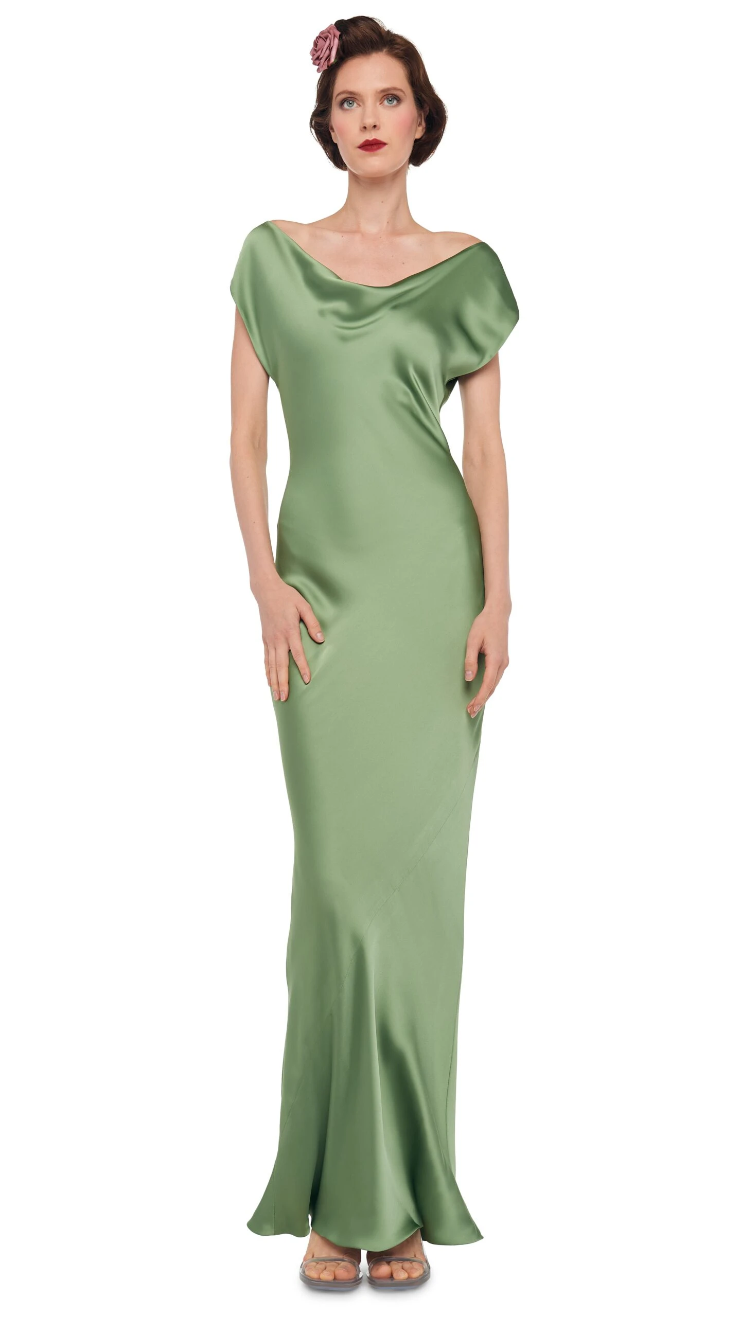 CAP SLEEVE MARIA GOWN 2 CAP SLEEVE MARIA GOWN - Image 2