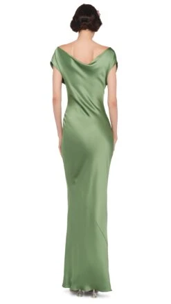 CAP SLEEVE MARIA GOWN 10 CAP SLEEVE MARIA GOWN -Norma Kamali 8 28 24nk14380