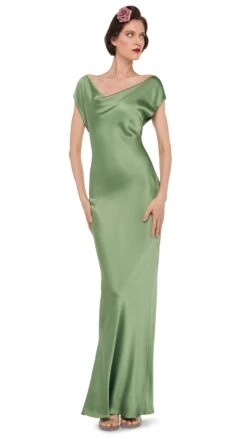 CAP SLEEVE MARIA GOWN 11 CAP SLEEVE MARIA GOWN -Norma Kamali 8 28 24nk14409