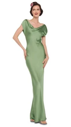 CAP SLEEVE MARIA GOWN