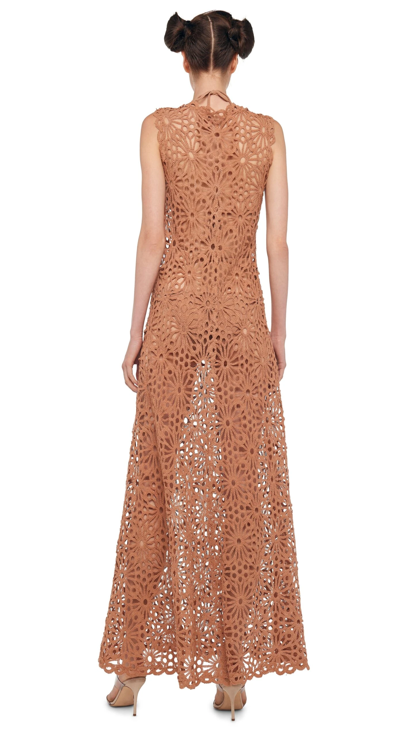 SLEEVELESS SWING MAXI DRESS 3 SLEEVELESS SWING MAXI DRESS - Image 3