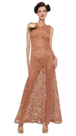 SLEEVELESS SWING MAXI DRESS