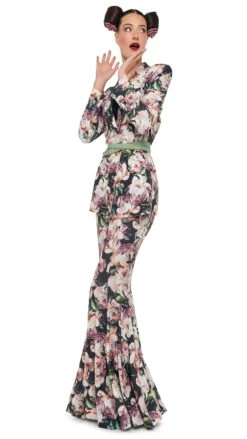 LONG FISHTAIL SKIRT -Norma Kamali 8 29 24nk16409 d54e4695 4290 4da4 8a51 197f58a7f15c