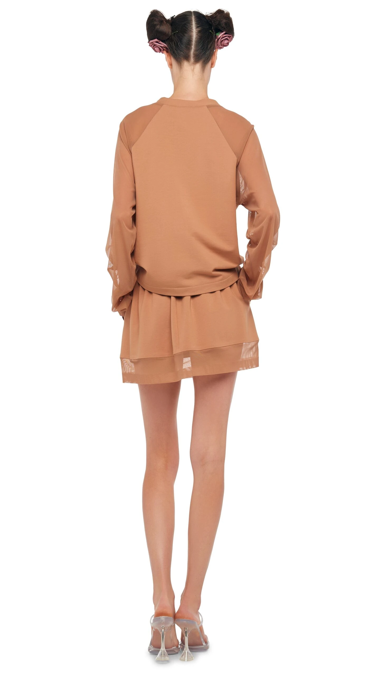 OS RAGLAN SLEEVE TOP W/ MESH 3 OS RAGLAN SLEEVE TOP W/ MESH - Image 3