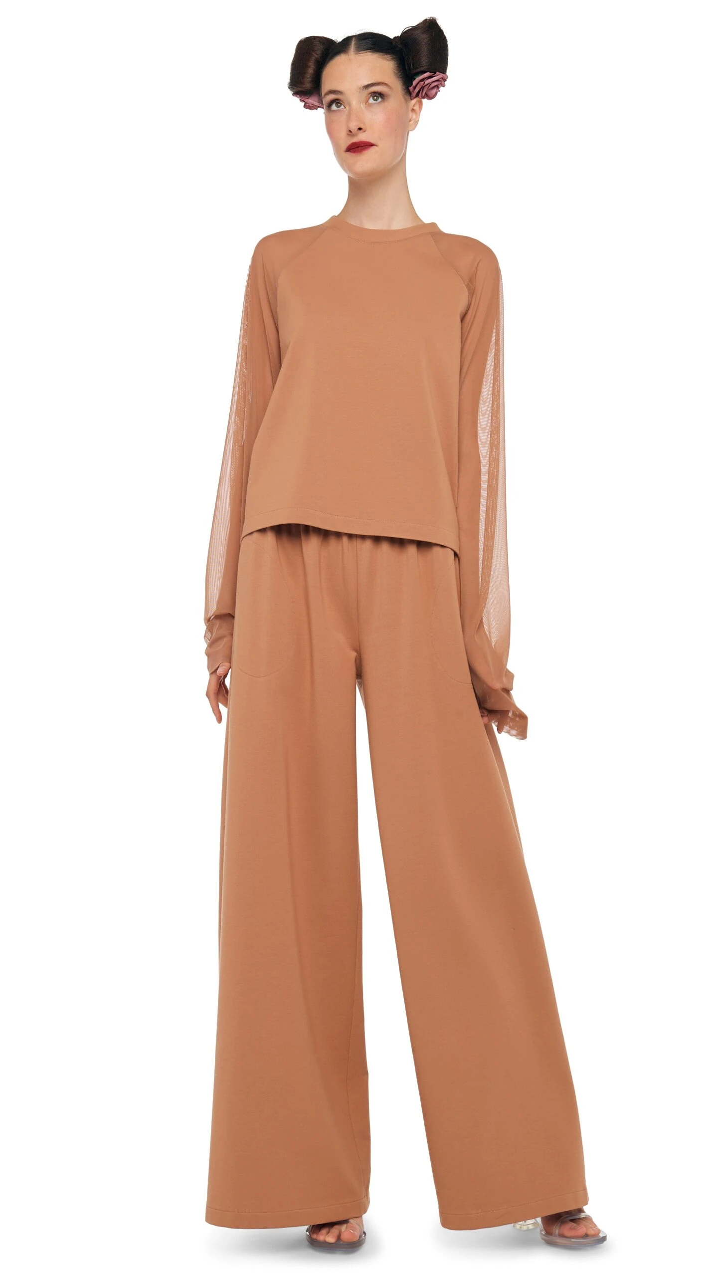 OS RAGLAN SLEEVE TOP W/ MESH 7 OS RAGLAN SLEEVE TOP W/ MESH - Image 7