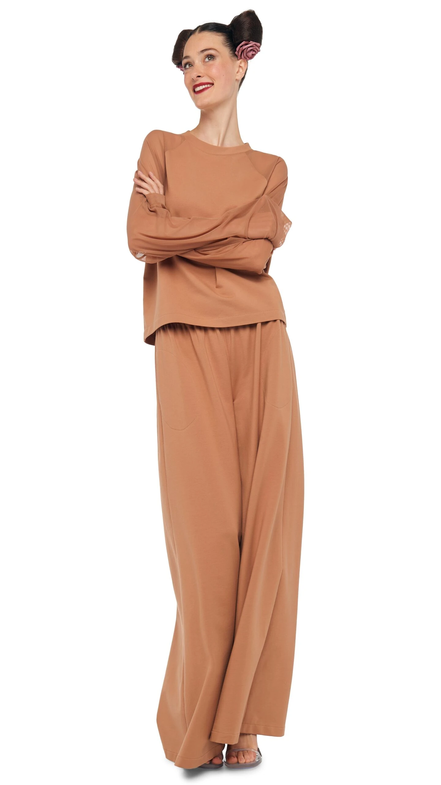 OS RAGLAN SLEEVE TOP W/ MESH 12 OS RAGLAN SLEEVE TOP W/ MESH - Image 12