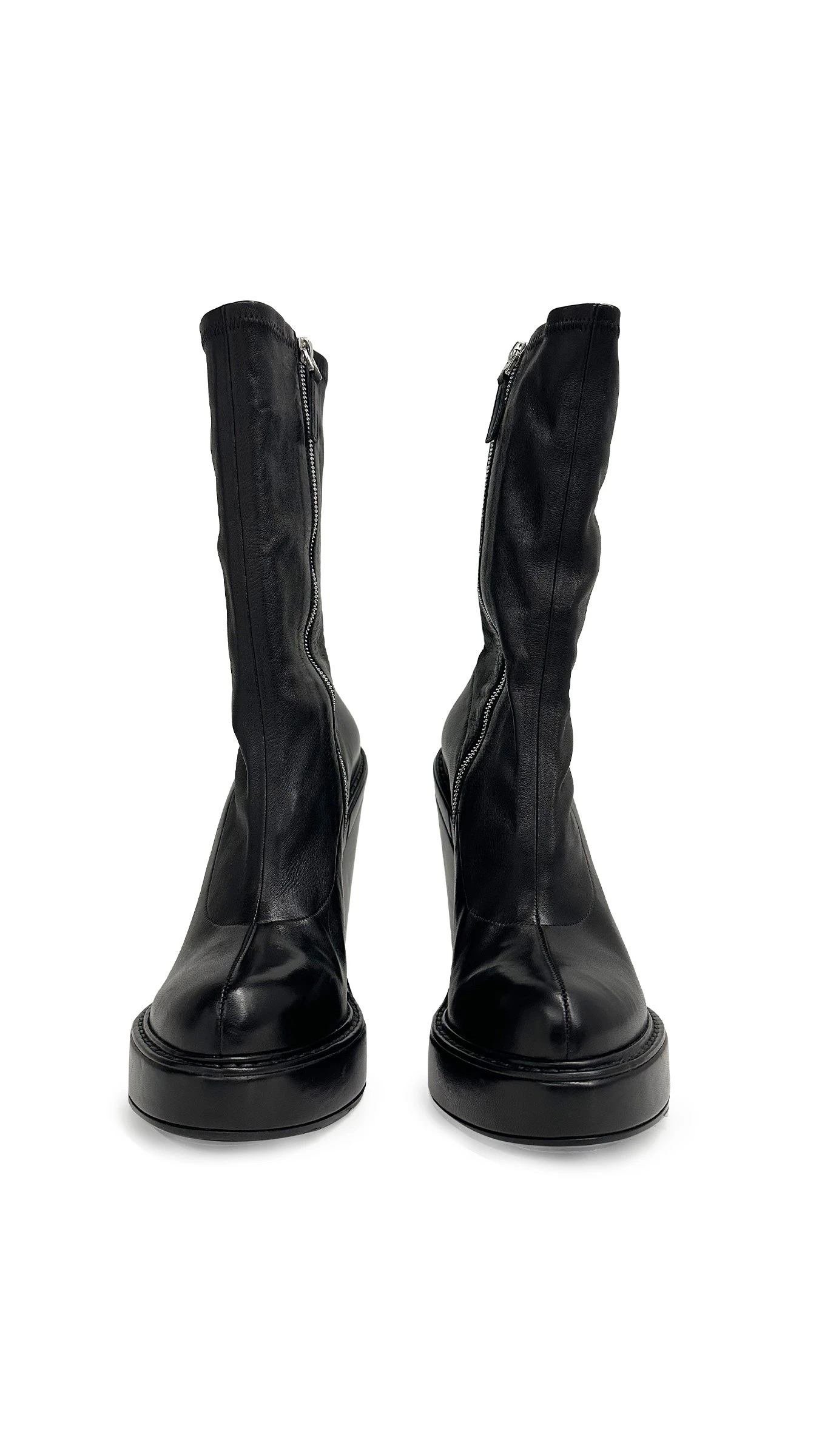 GIVENCHY STRETCH LEATHER ANKLE BOOTIE 2 GIVENCHY STRETCH LEATHER ANKLE BOOTIE - Image 2