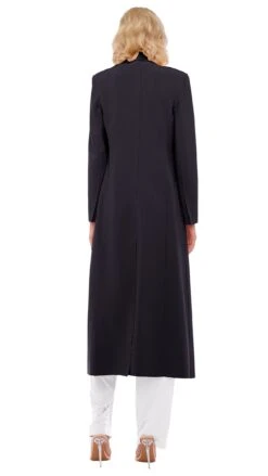 SINGLE BREASTED COAT -Norma Kamali BLKSINGLEBREASTEDCOAT11 29 22nk10270 f1fbcca2 5d07 42f7 88c9 530b106aa5cd