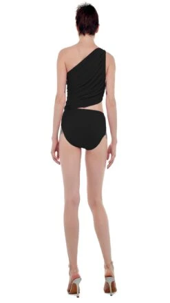 SWIM DIANA BRA -Norma Kamali DIANA BRA BLACK B