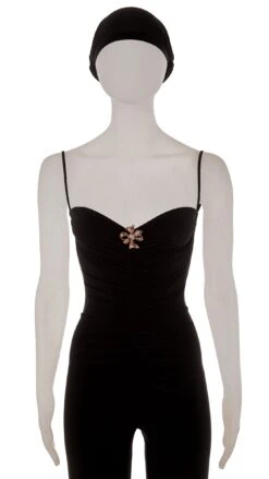 BRASS BOW WITH STONES