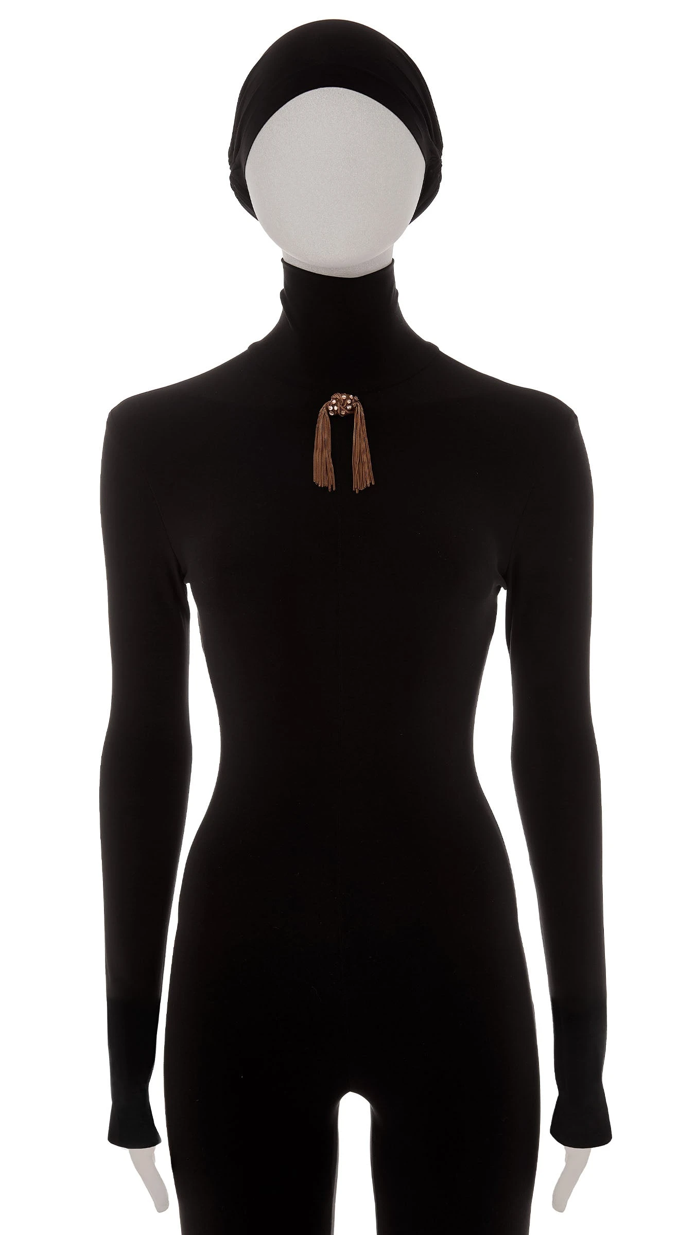 KNOT BROOCH WITH STONES 1 KNOT BROOCH WITH STONES