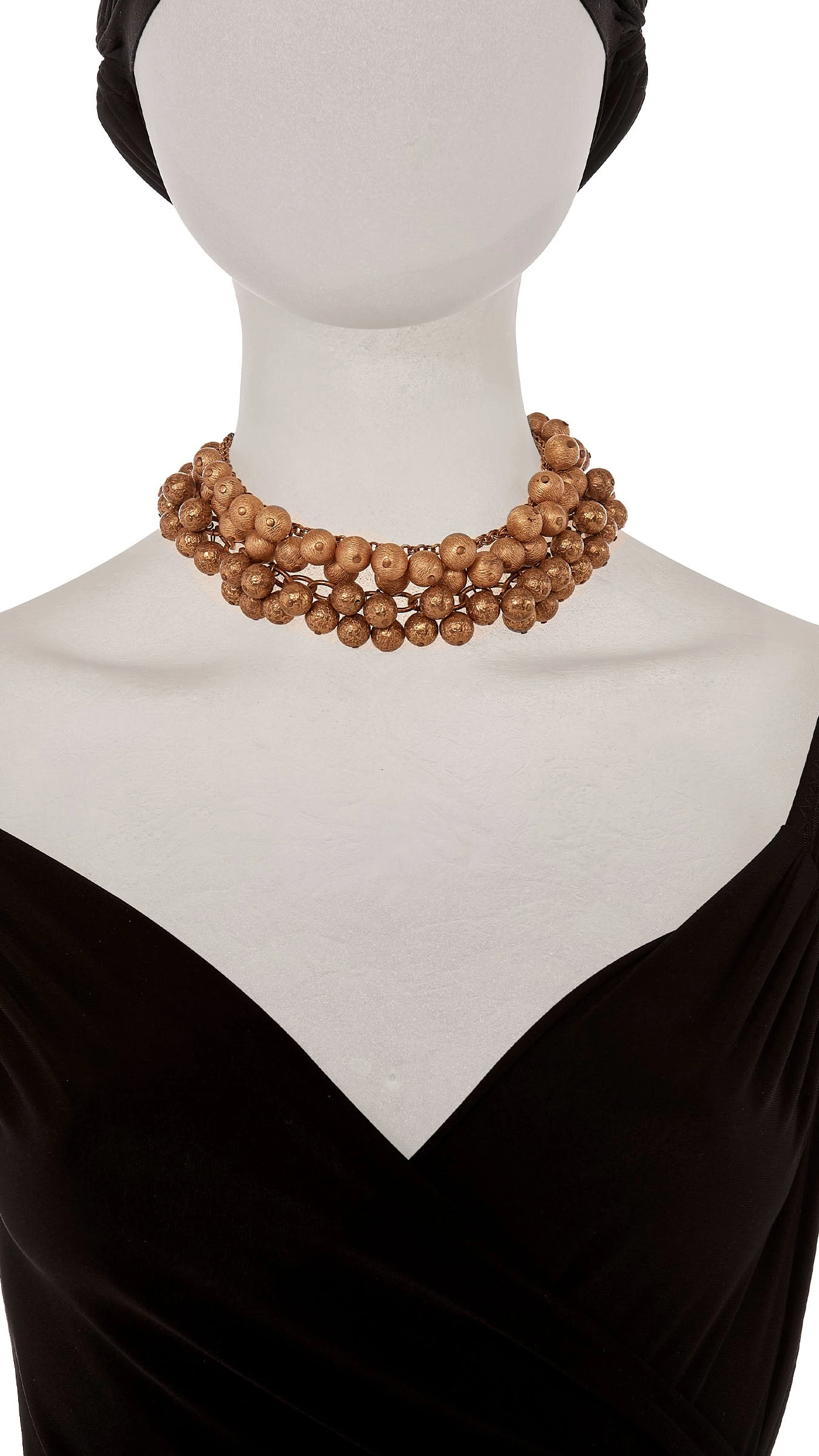 2-LAYERED BALL NECKLACES 2 2-LAYERED BALL NECKLACES - Image 2