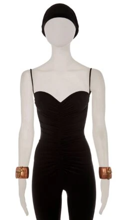 FACE DETAIL BRASS CUFFS 6 FACE DETAIL BRASS CUFFS -Norma Kamali Ecom 0112 6 18 24nkjewelry1106