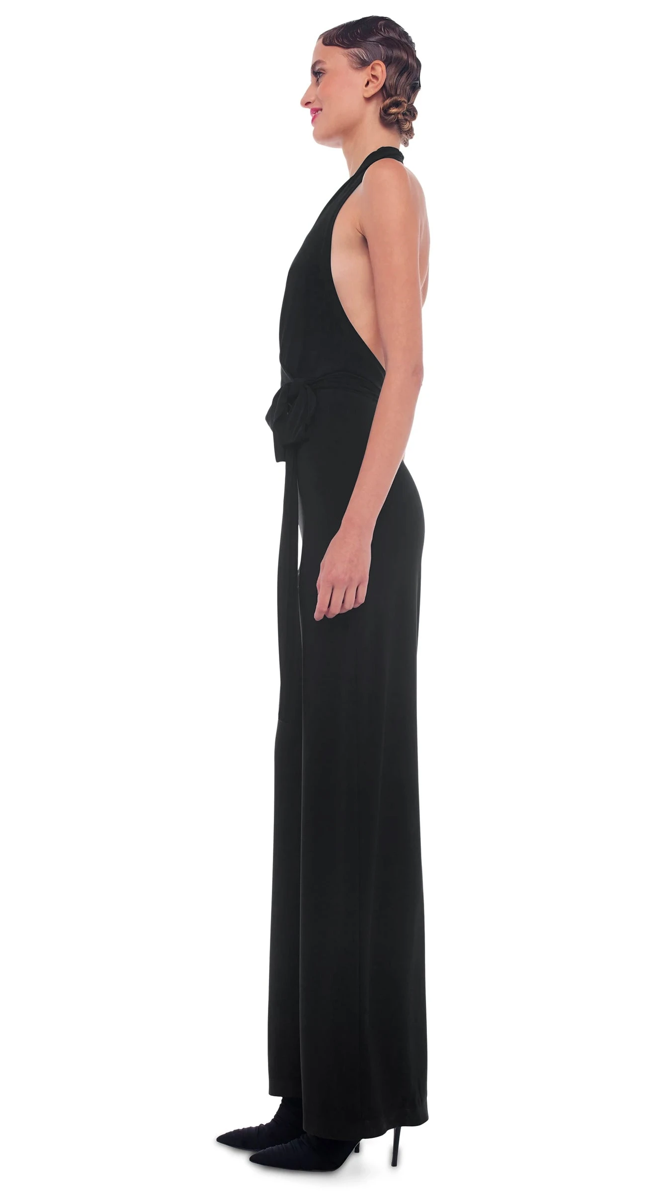 HALTER WRAP JUMPSUIT 2 HALTER WRAP JUMPSUIT - Image 2