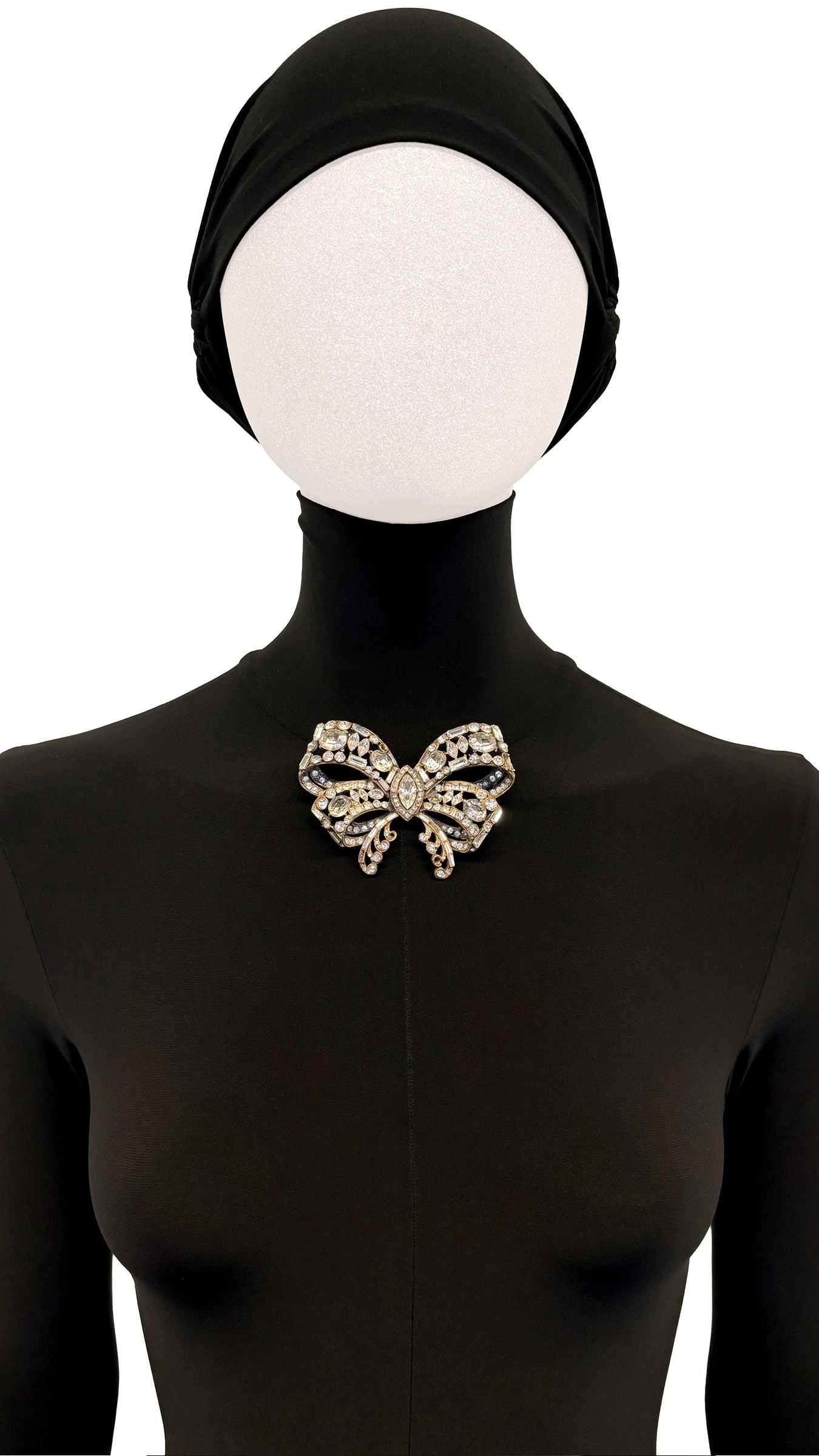 STARET BOW STONE BROOCH 2 STARET BOW STONE BROOCH - Image 2