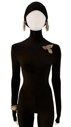 MIRIAM HASKELL BEADED BRACELET AND EARRING SET OF 3