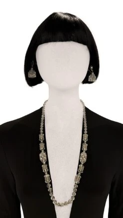 MIRIAM HASKELL CRYSTAL DICE EARRINGS AND NECKLACE 6 MIRIAM HASKELL CRYSTAL DICE EARRINGS AND NECKLACE -Norma Kamali IMG 5390 ecomm