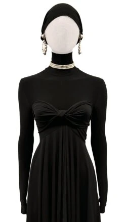 RHINESTONE & MILK GLASS TEARDROP PENDANT EARRINGS